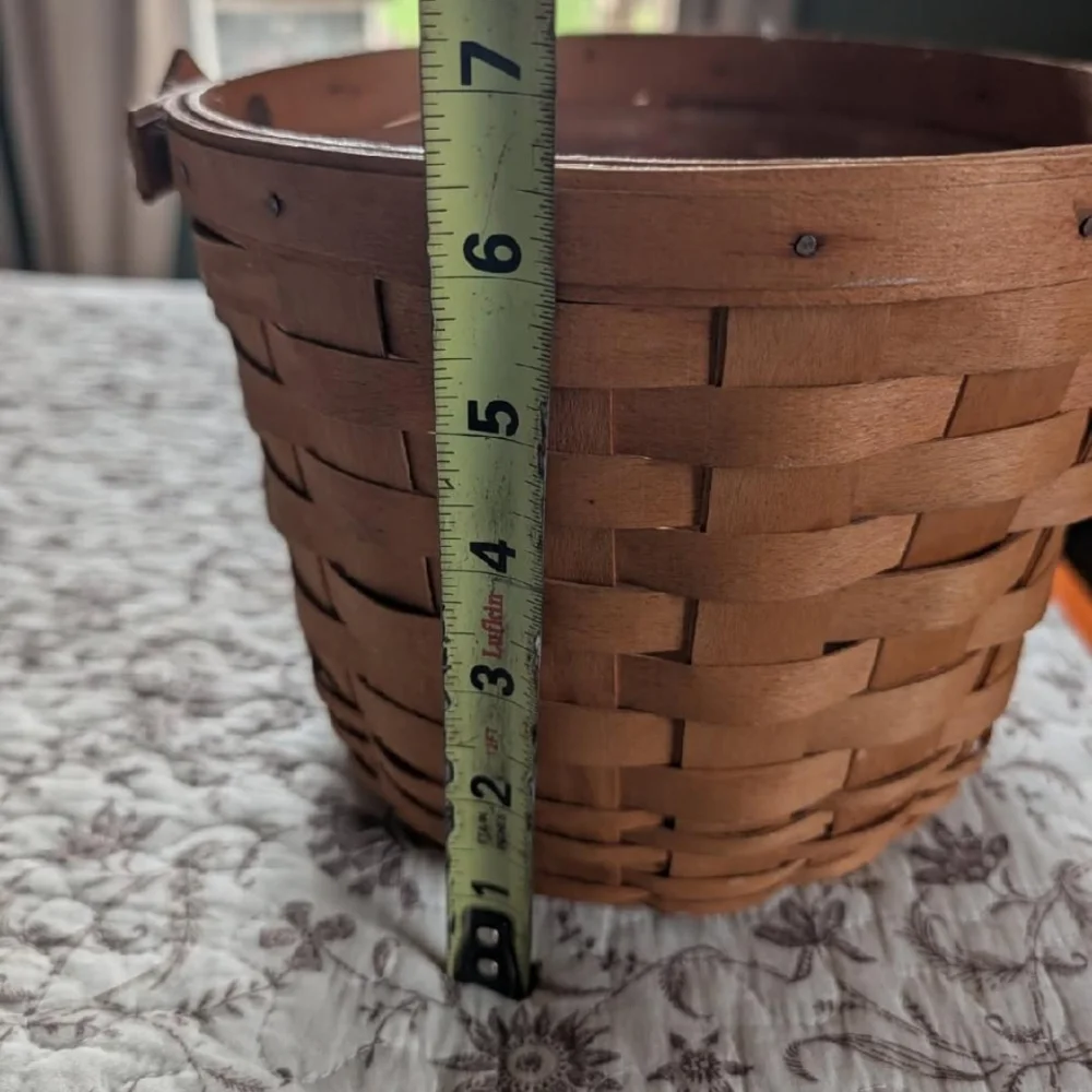 Longaberger Classic Brown Woven Basket - Picture 2 of 5